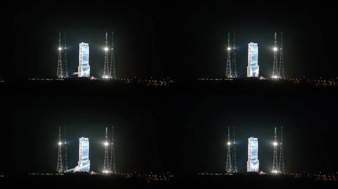 海南文昌火箭发射塔