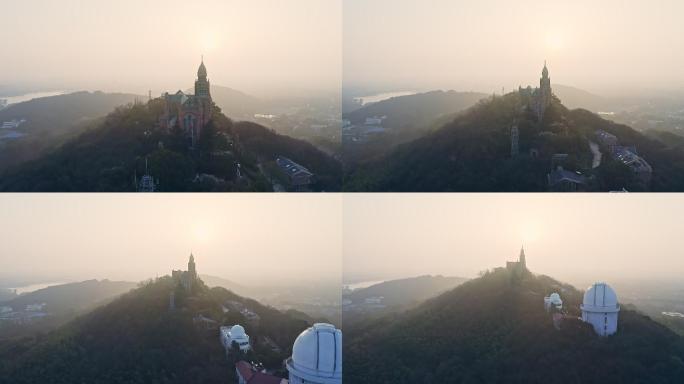 上海松江佘山国家森林公园山顶教堂建筑