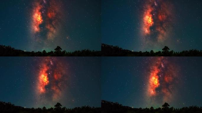 星空 银河系 宇宙 星辰 星星 火烧银河