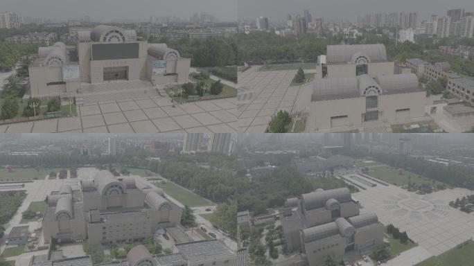 淄博城市航拍空镜-log色彩
