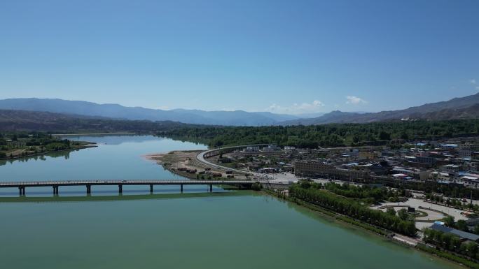 化隆 湿地公园 化隆小微湿地  山水化隆