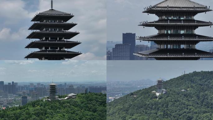 临平地标东来阁临平山