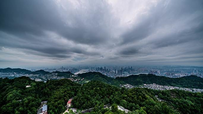 重庆大气城市风光大全景