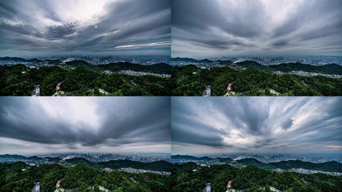 重庆大气城市风光大全景