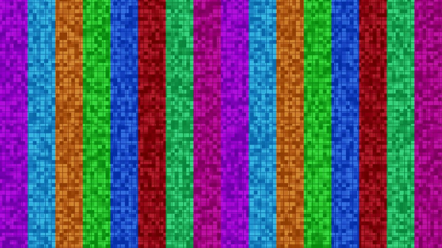 4K彩色高科技晶格动态视频-循环2