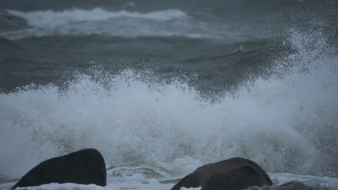 奔腾海浪-升格动画