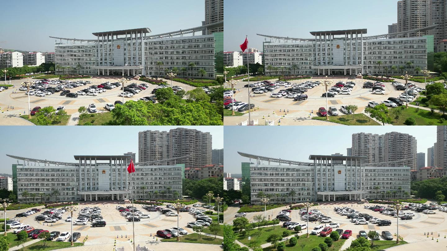 定南县政府大楼外观