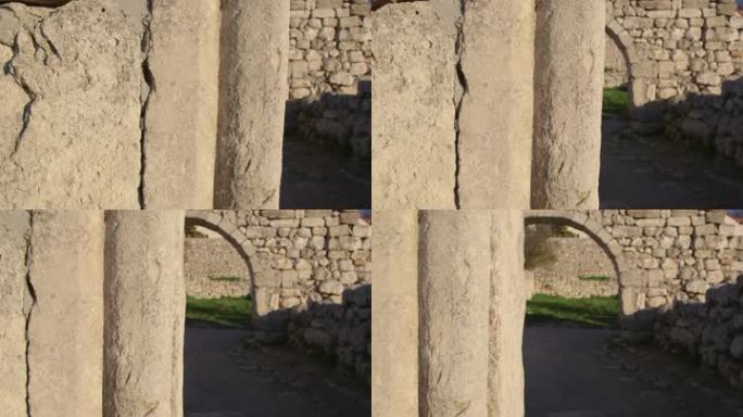克里米亚塞瓦斯托波尔陶里奇尔索内斯城考古遗址