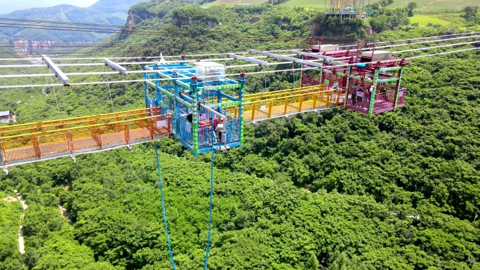 本溪大峡谷景区-蹦极4-3