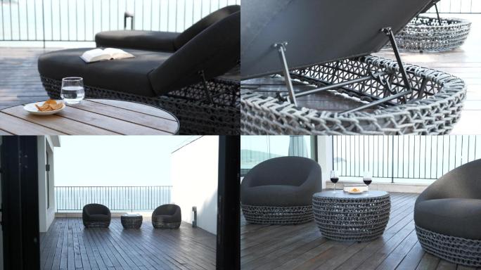 原创海边沙发组简约欧式家具展示