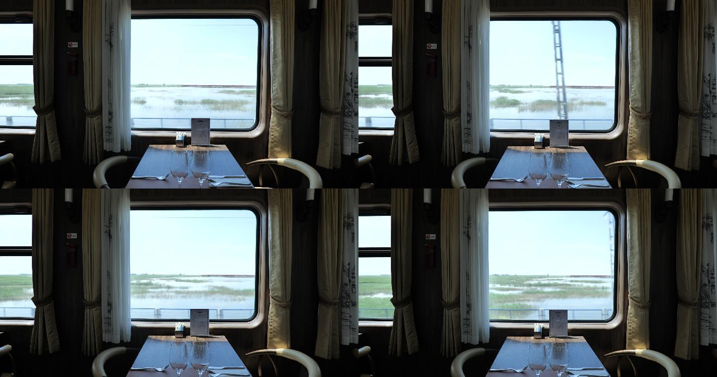 火车车窗外素材