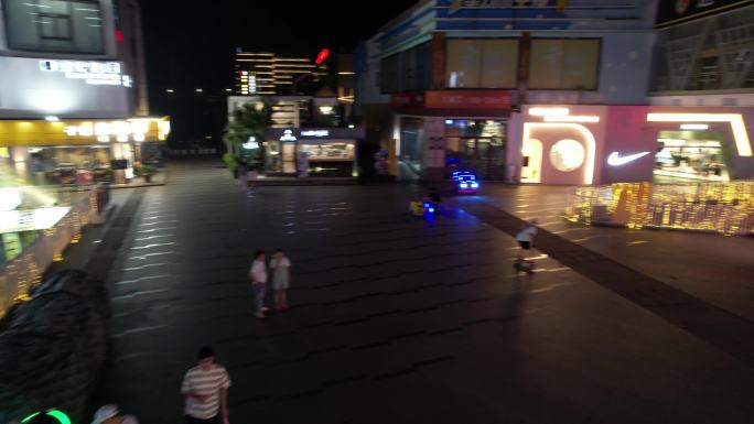 台州温岭市新天地夜景航拍DJI_0018
