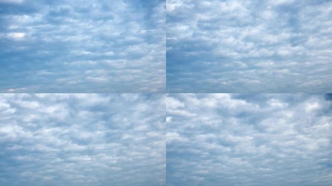【HD天空】灰蓝云层梦幻迷雾云烟缓慢云动