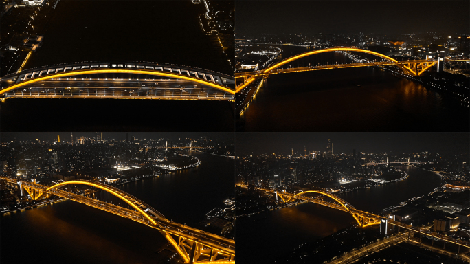 卢浦大桥夜景