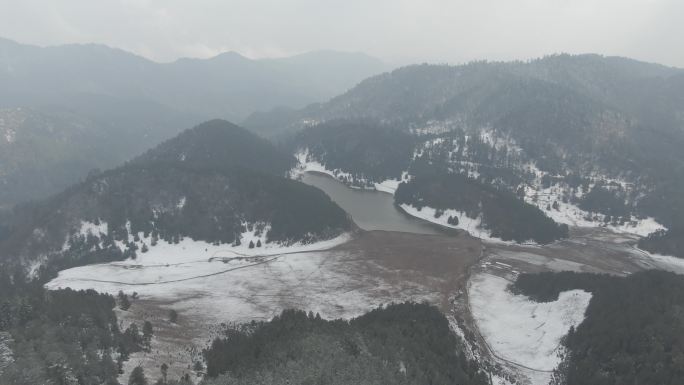 怒江 兰坪 云岭 湖泊 雪山