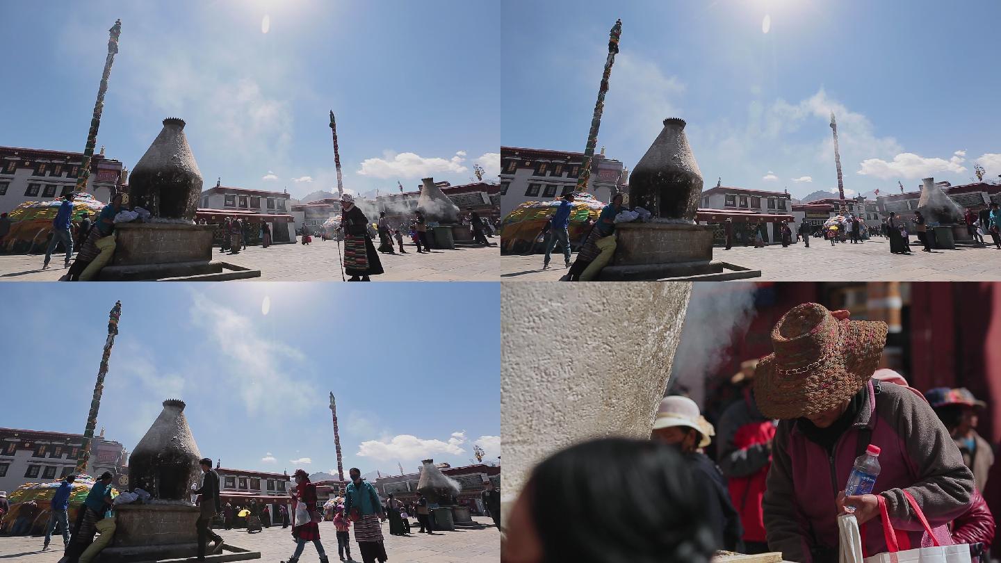 【原创】西藏拉萨市内街景_空境