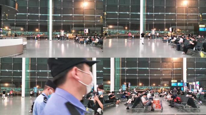 重庆江北机场候机楼登机口