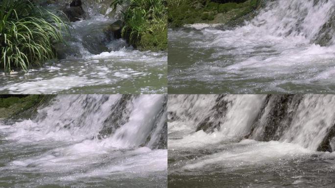 流水 大自然 山间溪流 瀑布 溪流