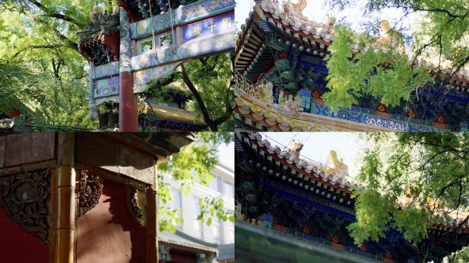 【4K】北京孔庙国子监街环境空镜