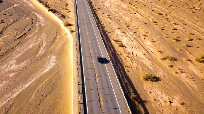 沙漠公路戈壁公路