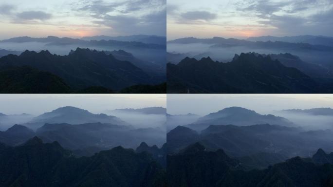 水墨风山水意境唯美大气风景