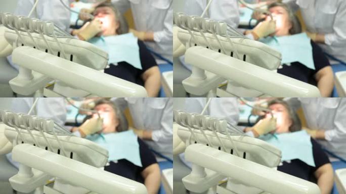 牙科手术中的女性患者
