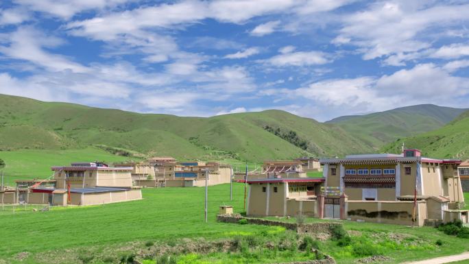 高原少数民族 藏族村落延时