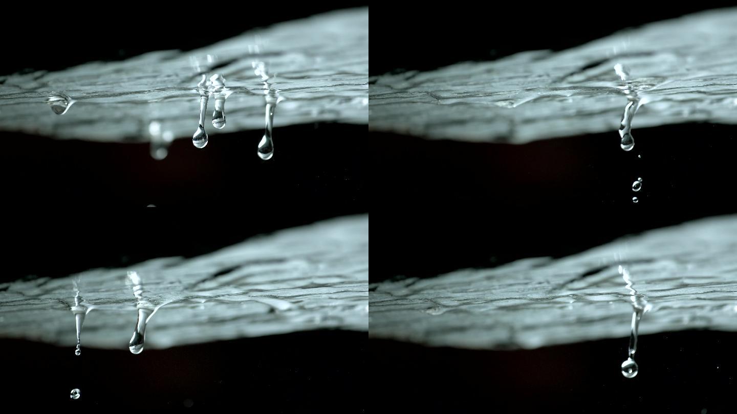 水滴 滴水慢动作 水滴高速升格慢镜头