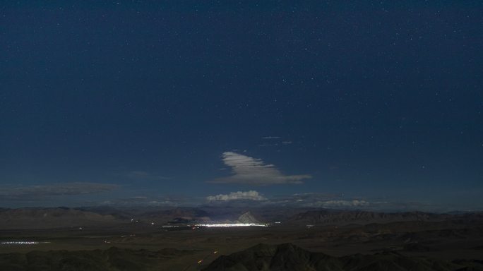 阿里天文台夜空