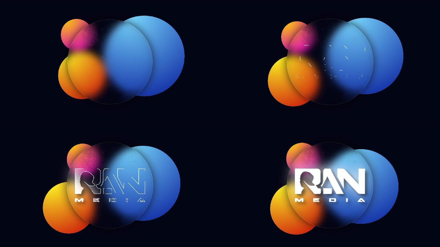 简单简洁炫酷logo演绎动画模板ae模板