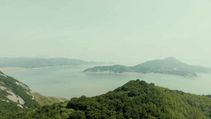 黄礁岛岛屿 原生态岛屿 漫步海上长廊