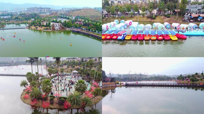 重庆璧山枫香湖公园儿童公园