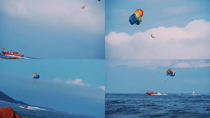 海上降落伞 ，旅行vlog，诗和远方