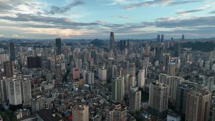 贵阳城市天际线大景