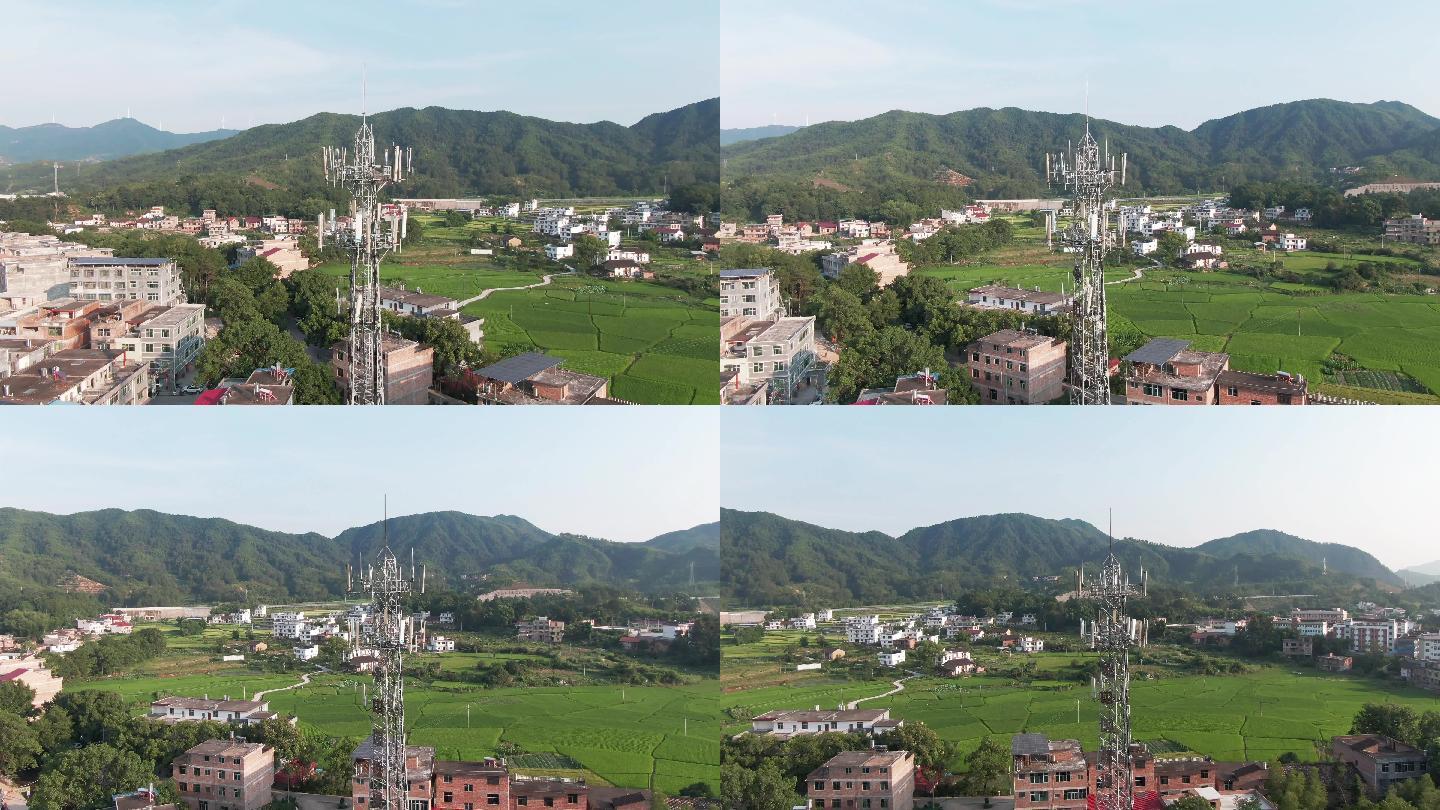 振兴乡村，乡村5G信号塔