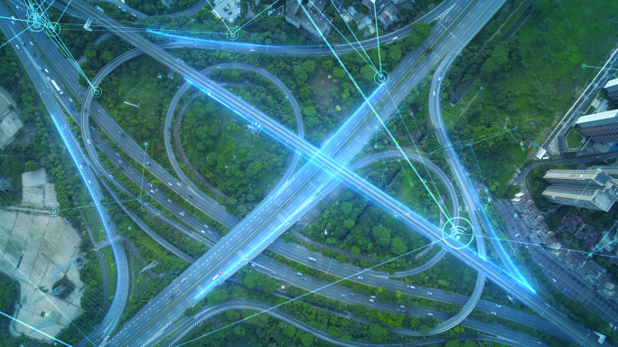 交通互联智慧城市数据-AE模版