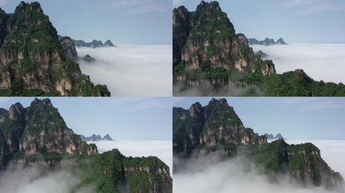 飞跃太行山云海