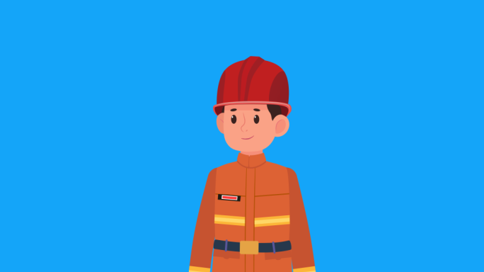 【最新原创】消防安全MG动画人物AE模板