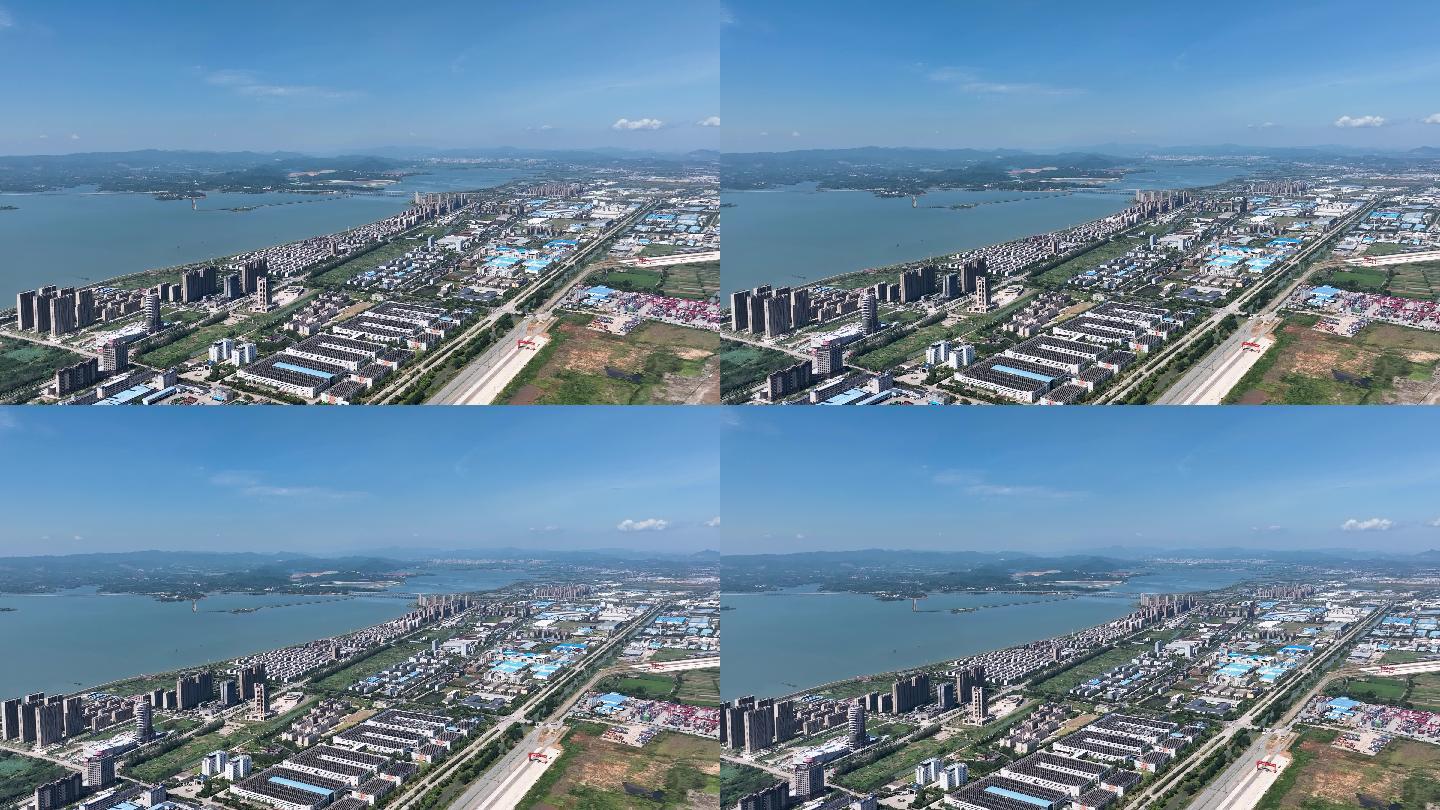 九江城市建设航拍