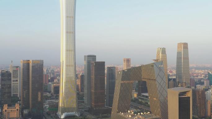 北京航拍 国贸 中国尊 央视大楼（3）