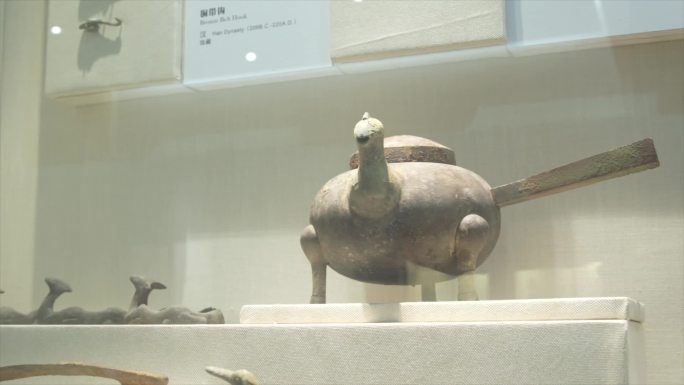 睢宁博物馆 内景 文物 铜器瓷器C022