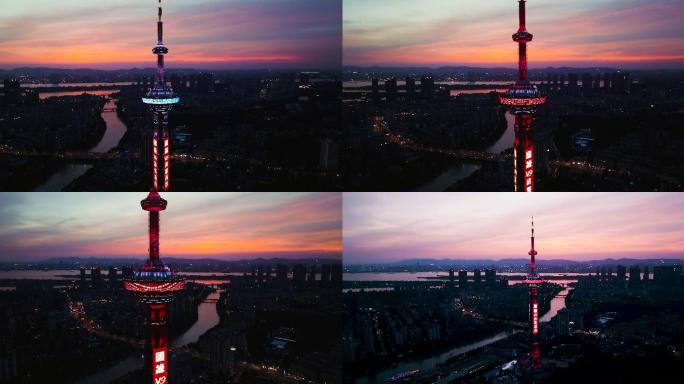 南京，电视塔，夕阳，宣传片，片尾，片头