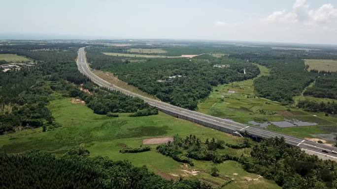 原创航拍昌铺旅游观光公路