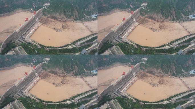 黄河安澜国泰民安气势恢宏黄河大坝c