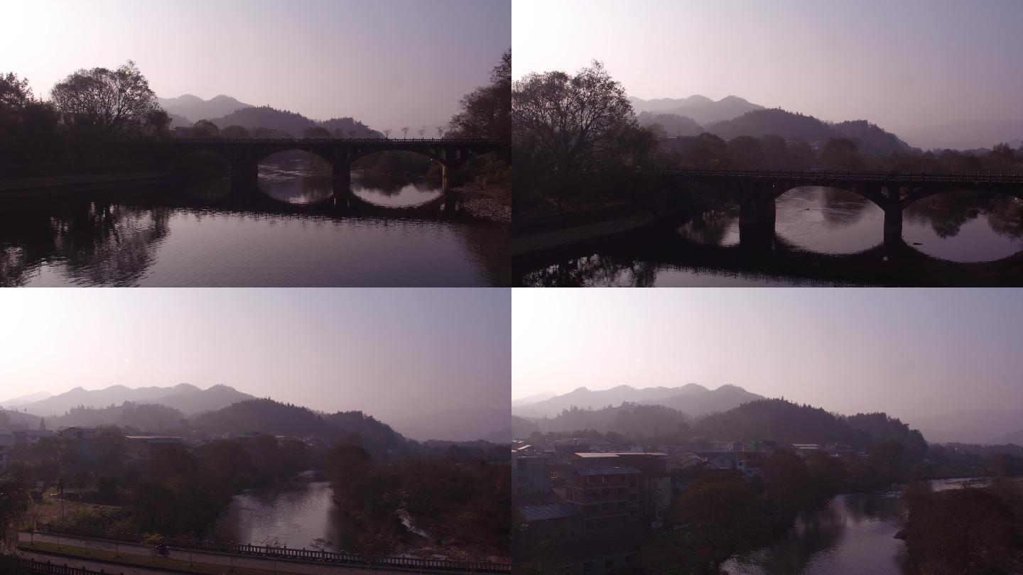 石桥河流美丽乡村