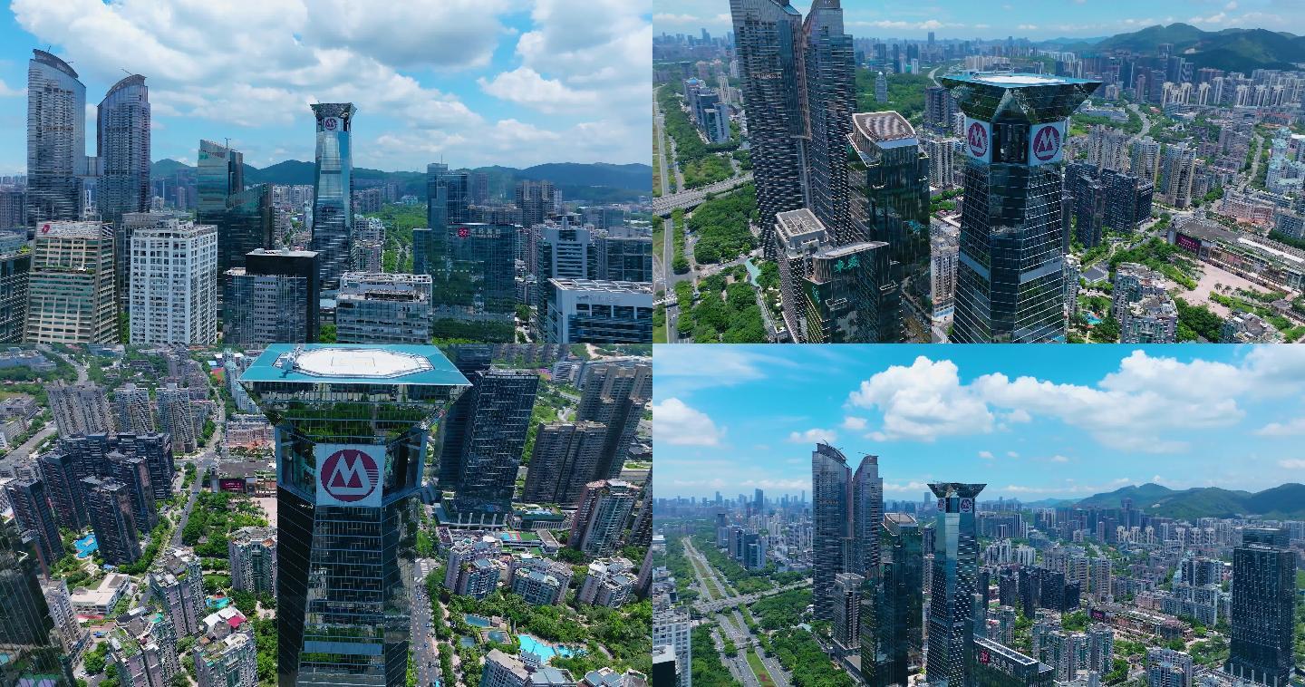 2022深圳地标招商银行大厦4K航拍