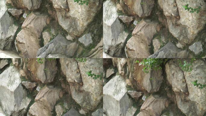 假山石雕塑中式园林造景