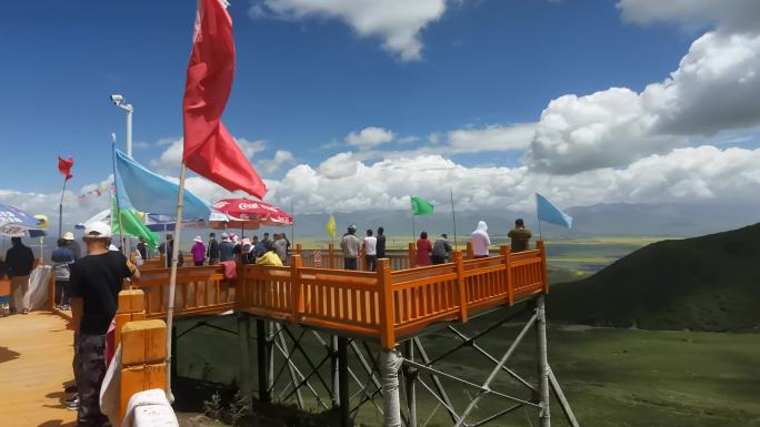 达坂山风景观光台