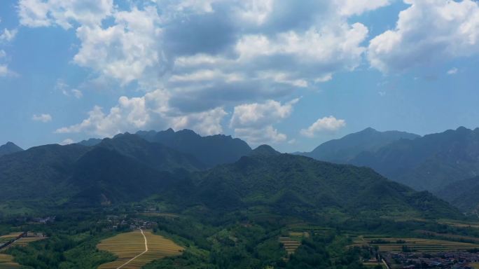 秦岭终南山延时、航拍