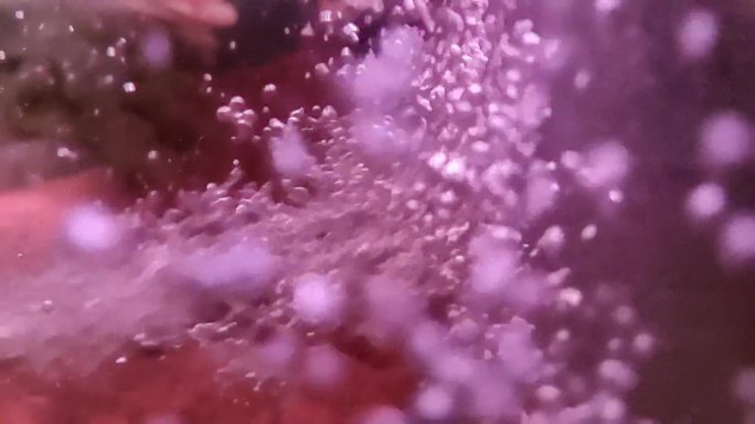 水中气泡水族缸水泡气泡彩色气泡水泡